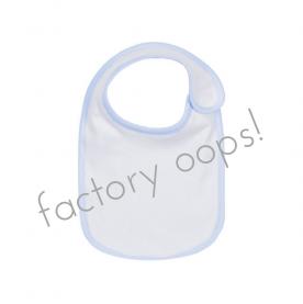 FACTORY GOOF Blank Infant Baby Bib FACTORY GOOF Blank Infant Baby Bib